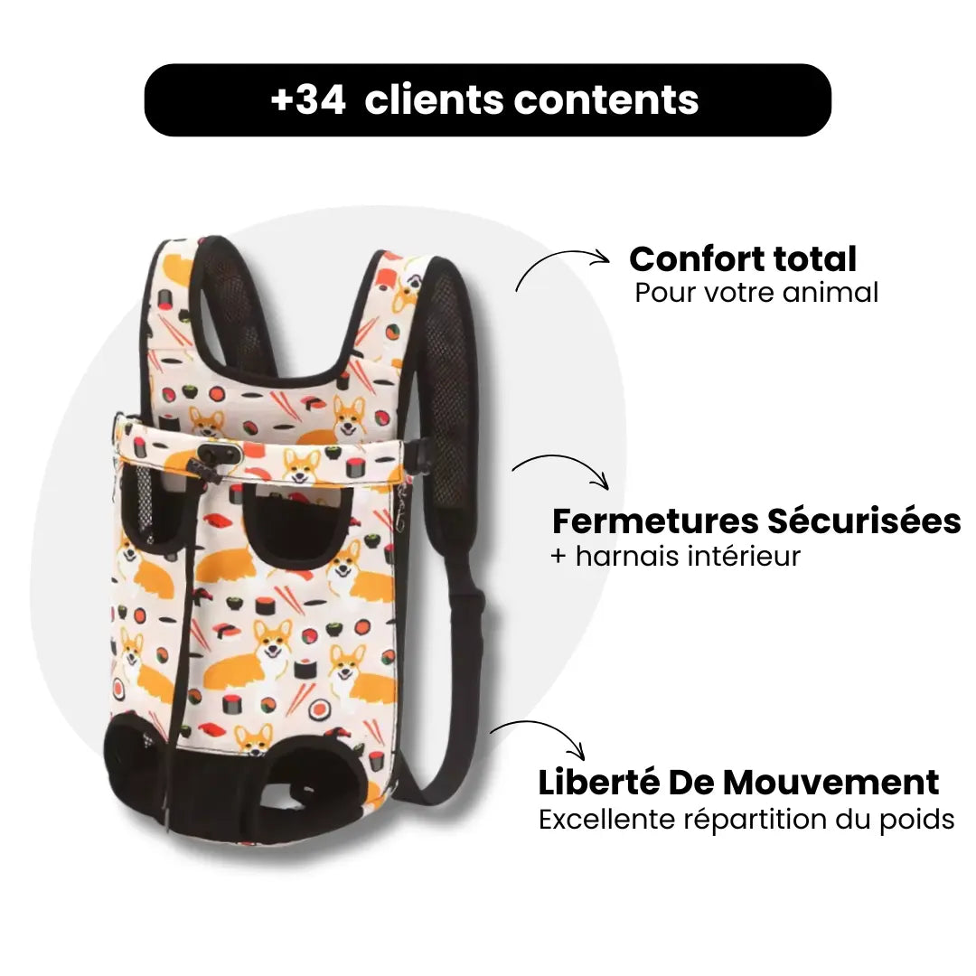 Le sac de voyage pour chien